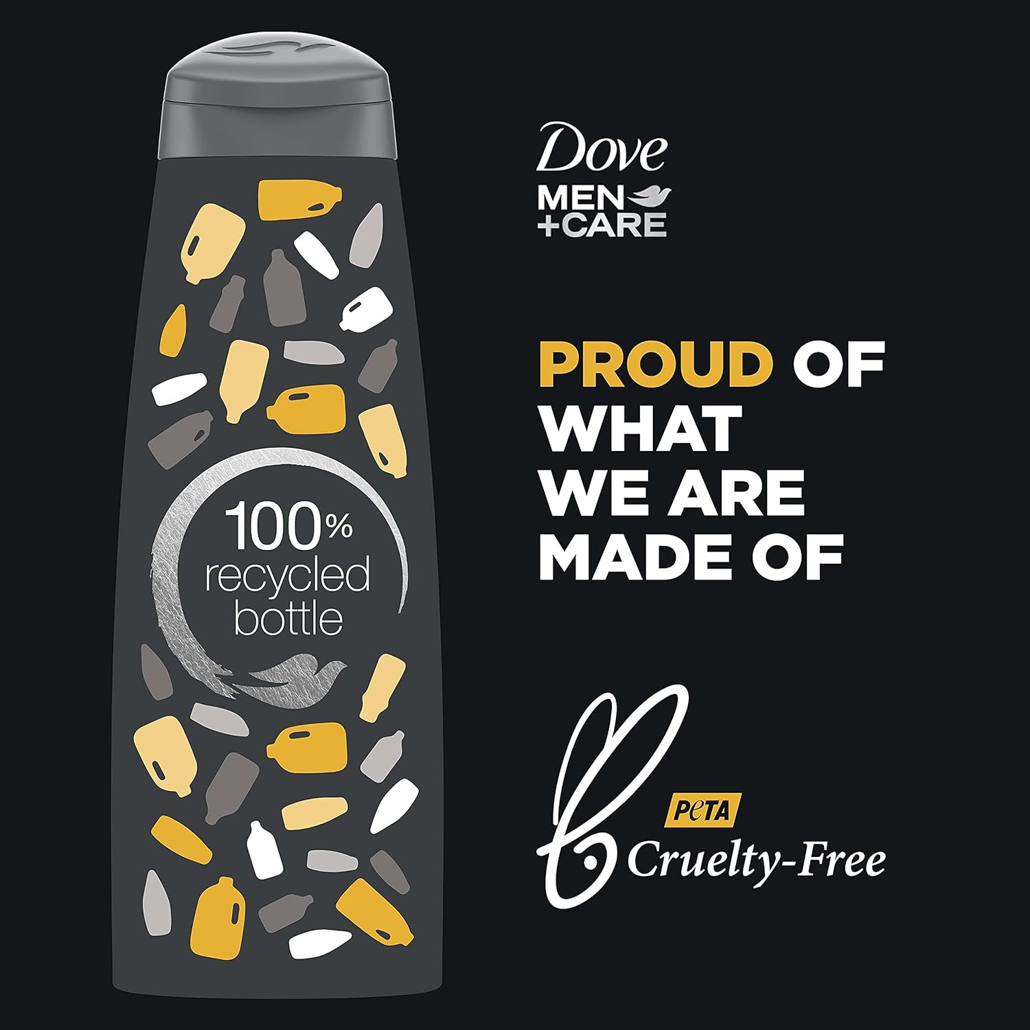 Dove Men +Care Thick & Strong Fortifying Shampoo + Conditioner 355ml,079400266552,