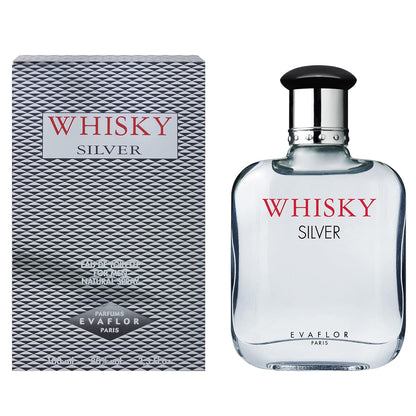 Evaflor Whisky Silver Eau De Toilette For Him 100ml