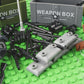 63 Pcs Battle Blocks Bricks Weapons Pack Military Weapons Accessories German WW2 Weapons Toys Military Equipment Compatible With Major Brand, 3 Years Old And Up,