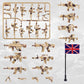 63 Pcs Military Weapons Set Accessories U.K Special Forces Weapons Toys Military Equipment Battle Blocks Bricks Compatible With Major Brand, 3 Years Old And Up,