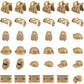 63 Pcs Military Weapons Set Accessories U.K Special Forces Weapons Toys Military Equipment Battle Blocks Bricks Compatible With Major Brand, 3 Years Old And Up,