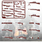 63 Pcs US Brown Toy Soldiers Figures,Toy Set, US Weapons Pack Military Army Battle, Toy Set Weapon Battle Building Blocks Compatible With Major Brand, 3 Years Old And Up,