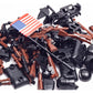 63 Pcs US Brown Toy Soldiers Figures,Toy Set, US Weapons Pack Military Army Battle, Toy Set Weapon Battle Building Blocks Compatible With Major Brand, 3 Years Old And Up,