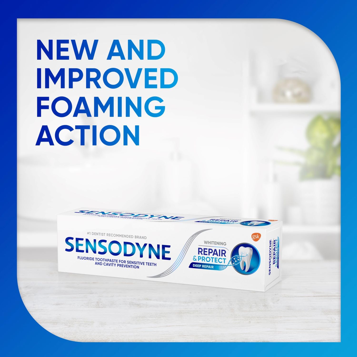 Sensodyne Whitening Repair & Protect Deep Repair Toothpaste 75ml,5054563103680