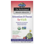 Garden Of Life Dr. Formulated Brain Health Attention & Focus For Kids Watermelon Berry 60 Chewables,658010120715,