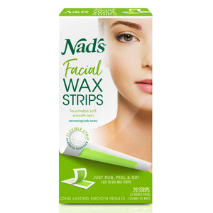 NAD'S Facial Wax Strips 20 Count