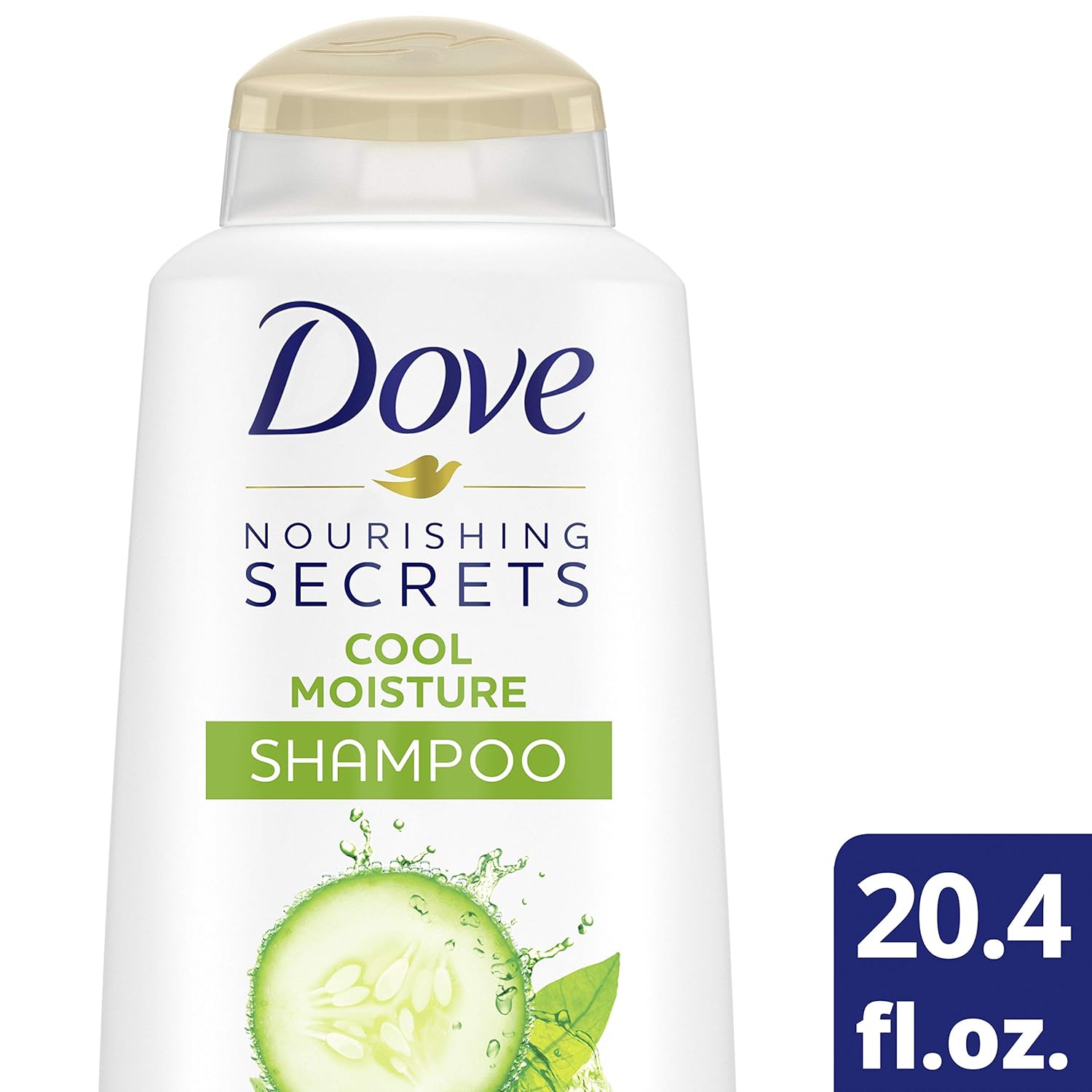 Dove Nourishing Secrets Cucumber & Green Tea Cool Moisture Shampoo 603ml,079400206800,