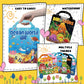 6?Set Puffy Sticker Books, 3D Reusable, Farm, Dinosaur, Ocean & Space Themes, Kids Ages 2–4 Activity Toys