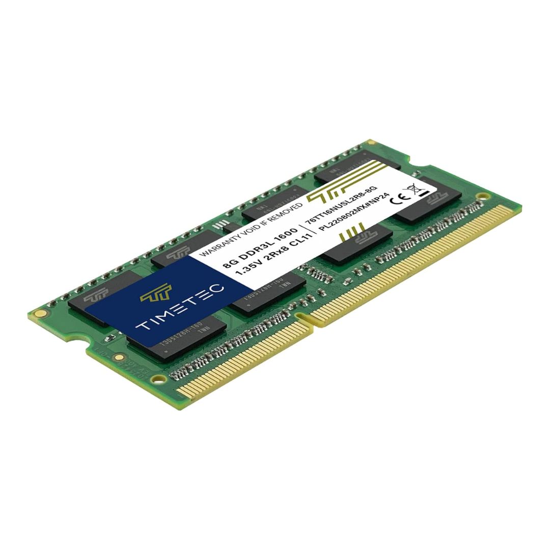Timetec Premium Memory Laptop Notebook 8GB DDR3L 1600 RAM Kit (Pack Of 2),X000U4ZY1H,