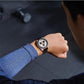 Swatch Omega Speedmaster Moonswatch 20mm Black & Red Silicone Band