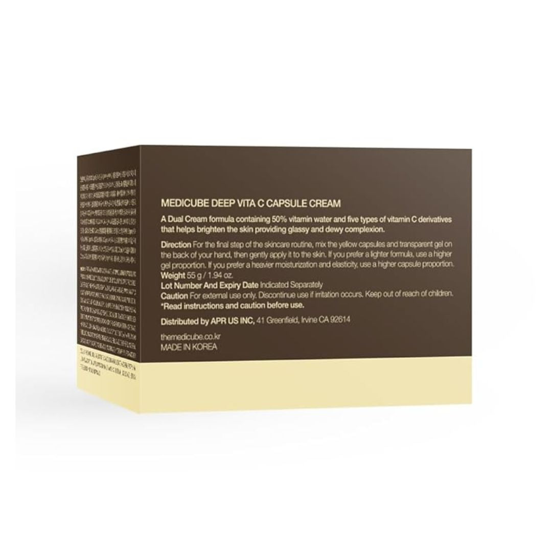 Medicube Deep Vitamin C Niacinamide 5% Capsule Cream 55g,X00481MRA9