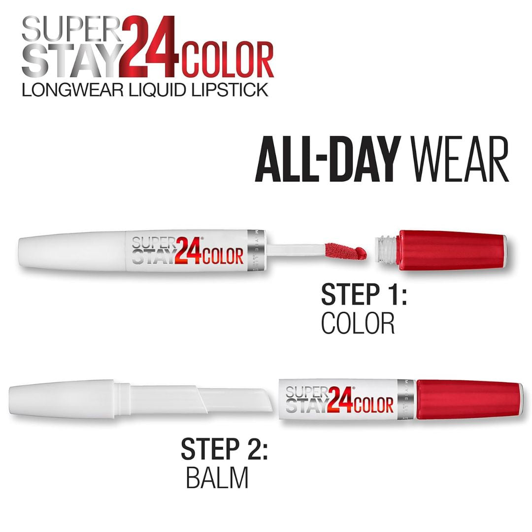 Maybelline Super Stay 24 Color Liquid Lipstick 2.3ml,041554237870