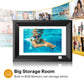 KODAK RDPF-1020V 10.1 Inch 8GB Storage Black Digital Wooden Photo Frame