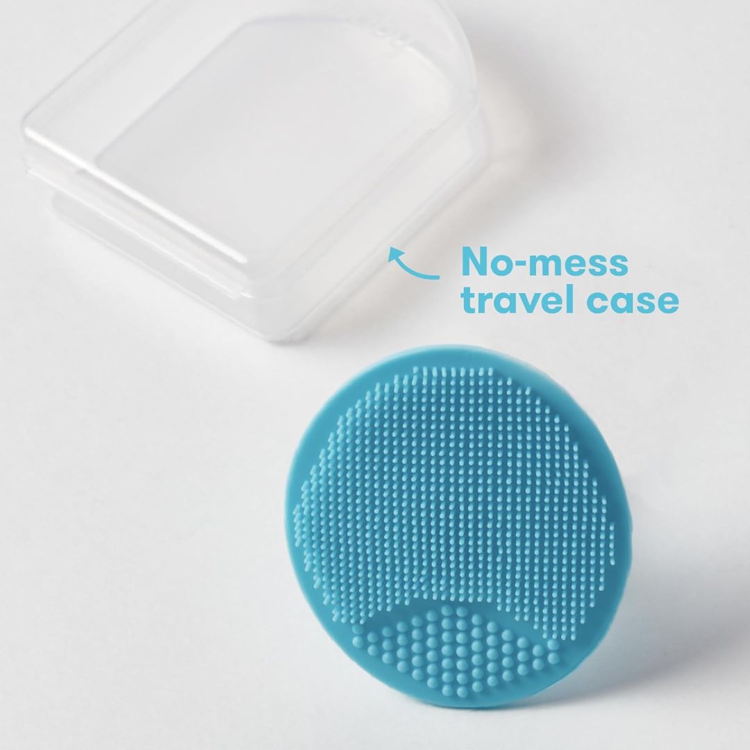 Frida Baby Derma Frida Skinsoother Bath Brush (Pack OF 2) + 1 Case
