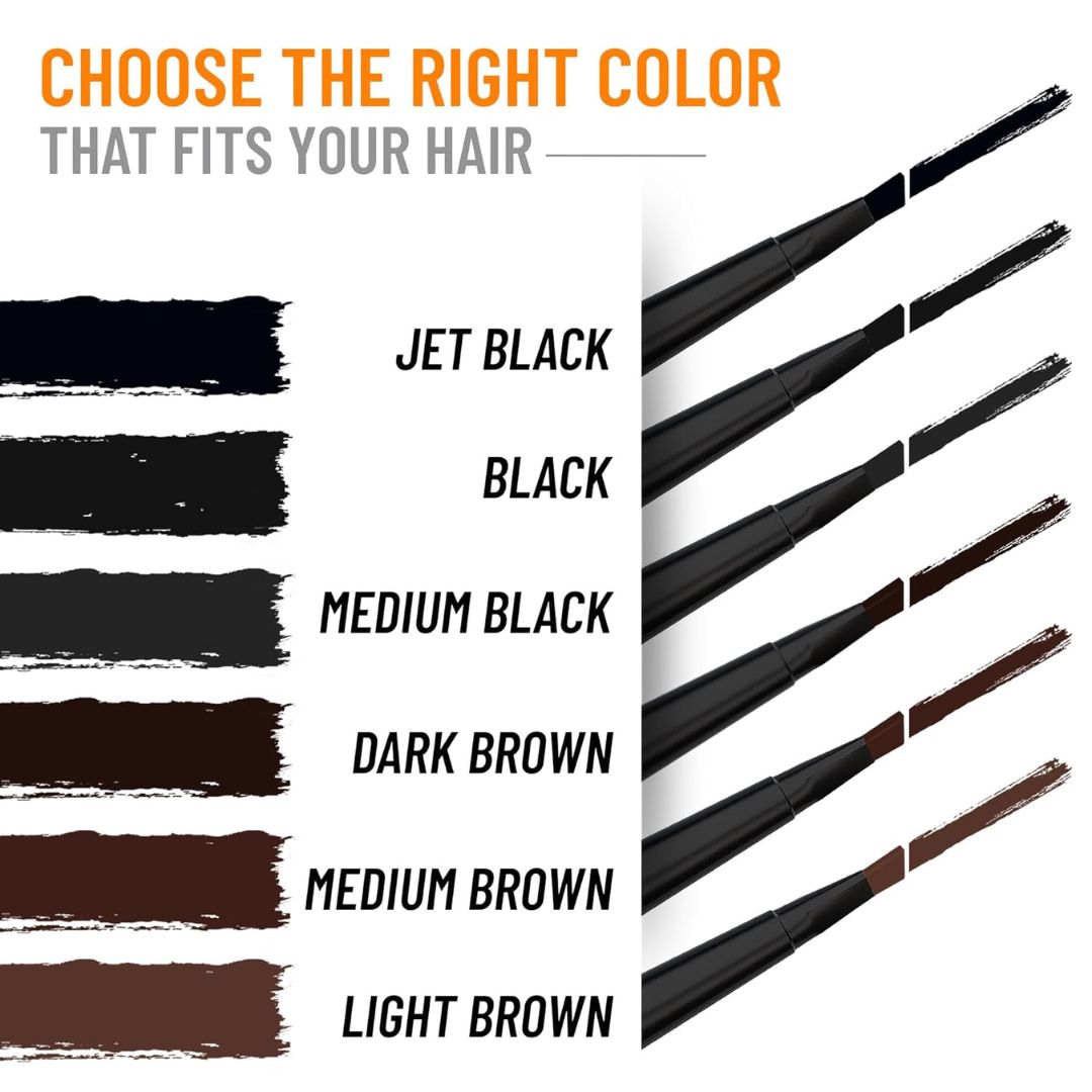 Follicle Booster Jet Black Beard Pen,X002MOYTRD