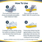 Dr. Scholl's Pain Relief Shock Guard Orthotics For Knee Pain Insoles 1 Pair (Women's 5 1/2-9)