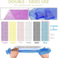 6 Pieces African Bath Sponge African Net Long Net Bath Sponge Exfoliating Shower Body Scrubber Back Scrubber Skin Smoother,Great For Daily Use (Pink, Yellow, Purple, Blue, Black, Off-White),