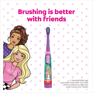 Colgate Extra Soft Barbie Electric Toothbrush For 3+ Years