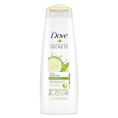 Dove Nourishing Secrets Cucumber & Green Tea Cool Moisture Shampoo 355ml,079400206589,