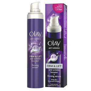 Olay Anti Wrinkle 2-In-1 Firm & Lift Booster + Firming Serum 50ml