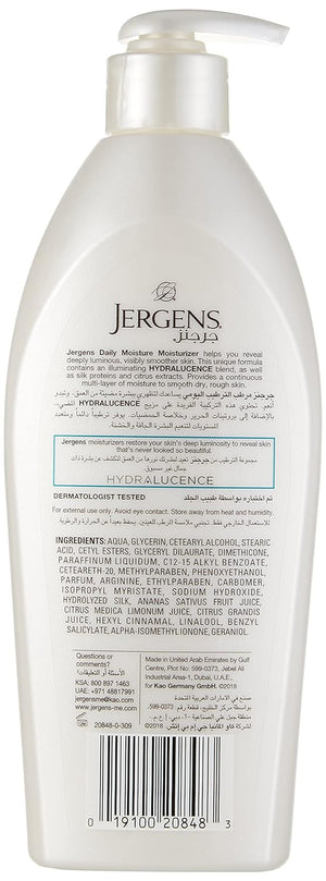 Jergens Daily Moisture Silk Proteins & Citrus Extracts Dry Skin Moisturizer 400ml