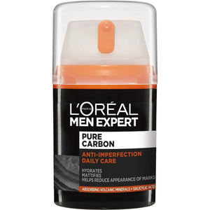 L'Oreal Paris Men Expert Pure Carbon Anti-Imperfection Daily Care Moisturiser 50ml,3600523979318