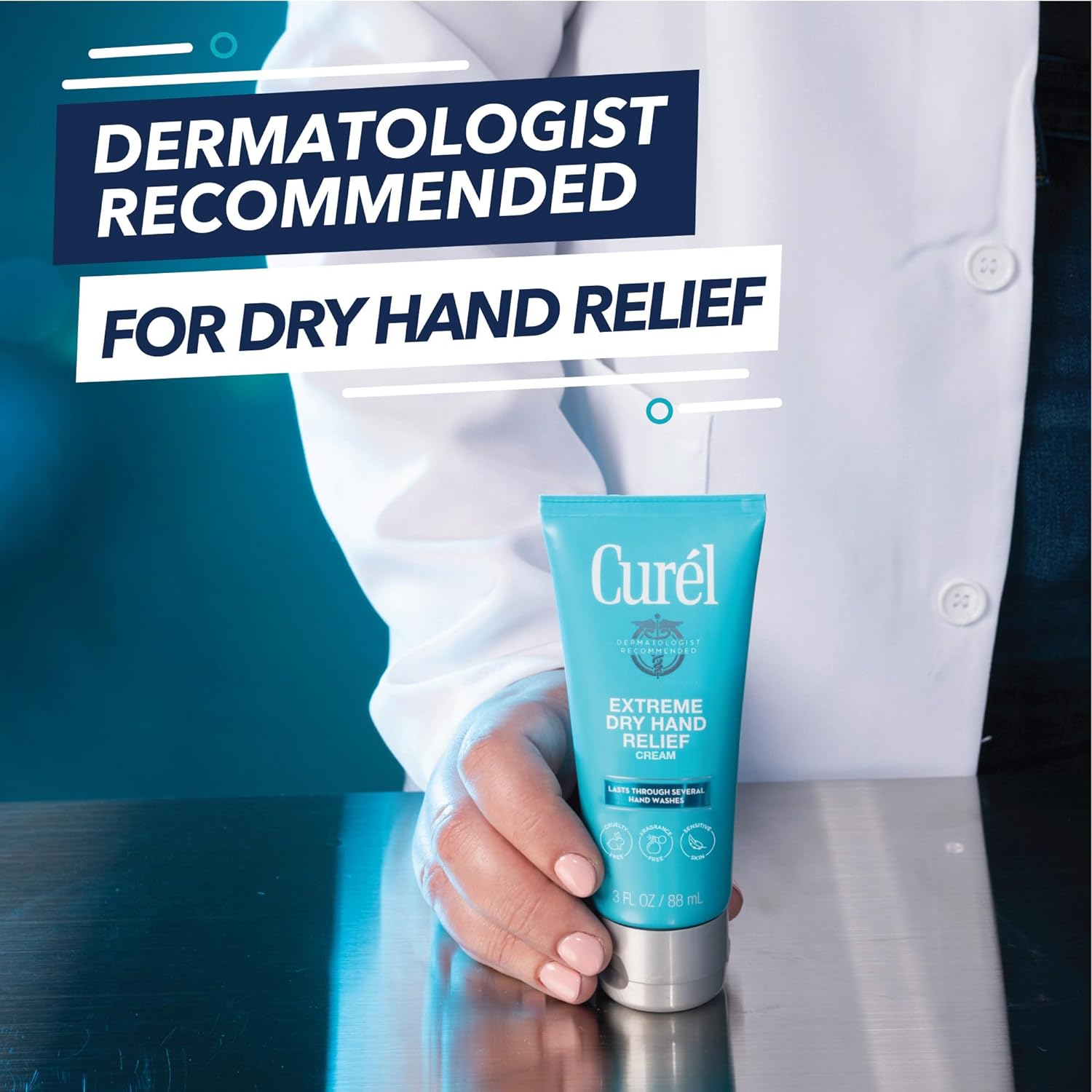 Curel Extreme Dry Hand Relief Cream 88ml,019045273805