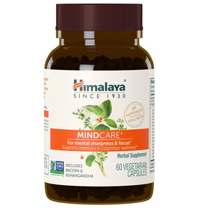 Himalaya Mind Care For Mental Sharpness & Focus 60 Veg Capsules