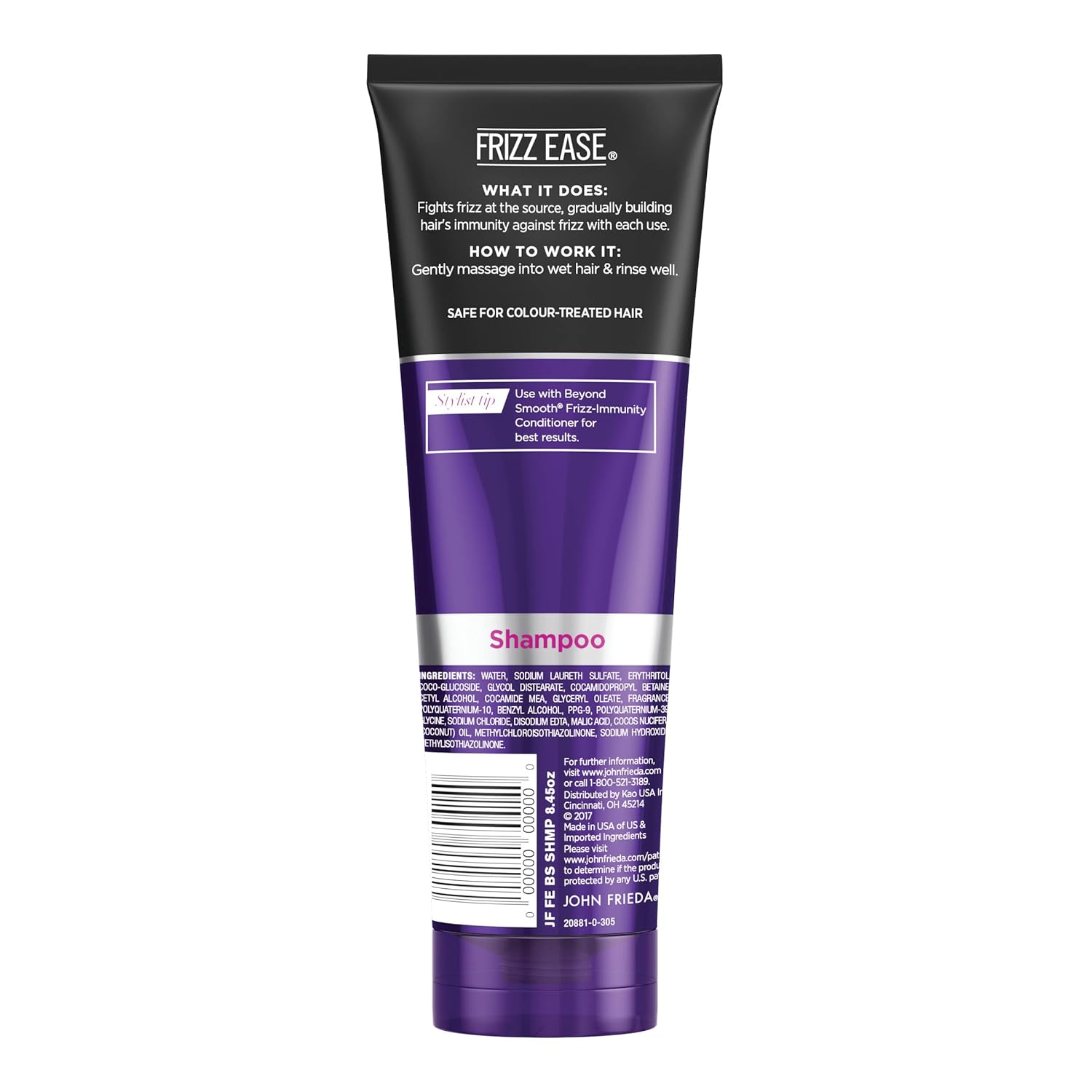John Frieda Frizz Ease Smooth Start Shampoo 250ml,5037156155488,