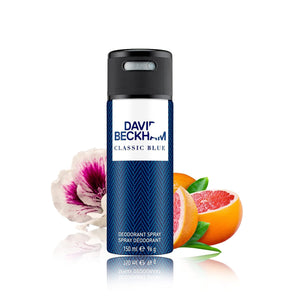 David Beckham Classic Blue Deodorant Spray For Him 150ml,3607349937942