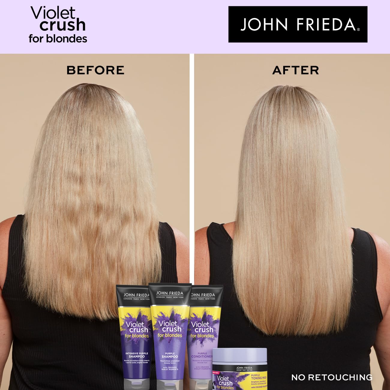 John Frieda Sheer Blonde Colour Correct Shampoo 200ml,5037156257250,