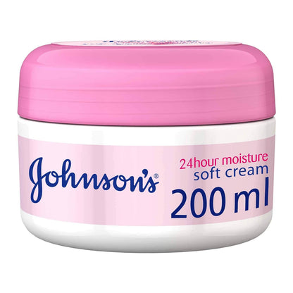 Johnson's 24 Hour Moisture Soft Cream 200ml