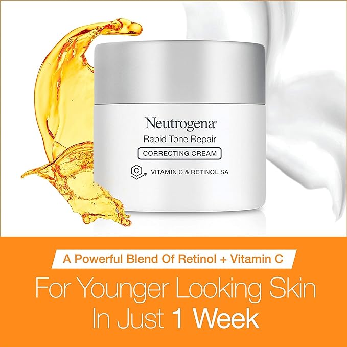Neutrogena Rapid Tone Repair Correcting Cream 48g,070501111086,