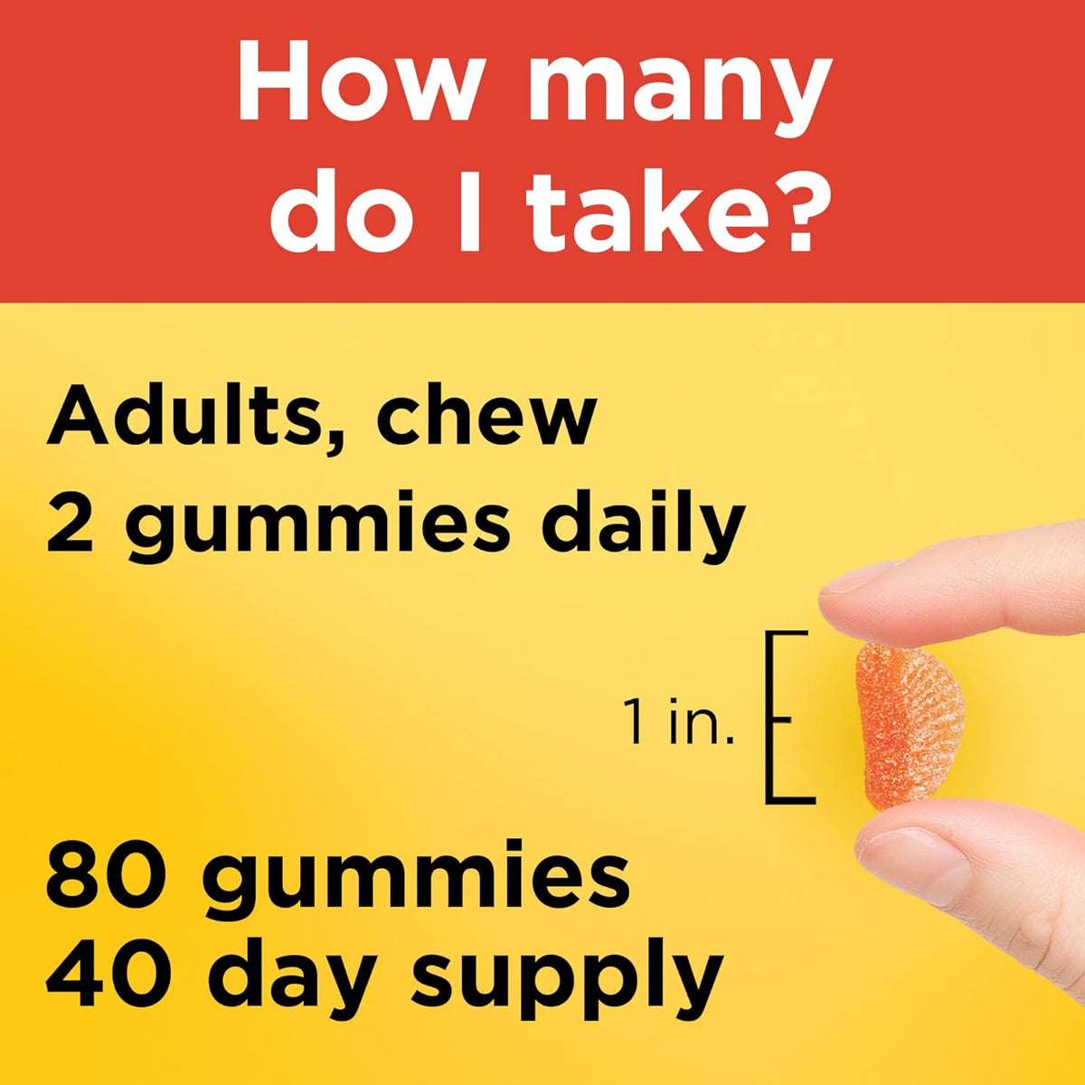 Nature Made Vitamin C Gummies 250mg 80 Count,031604028435