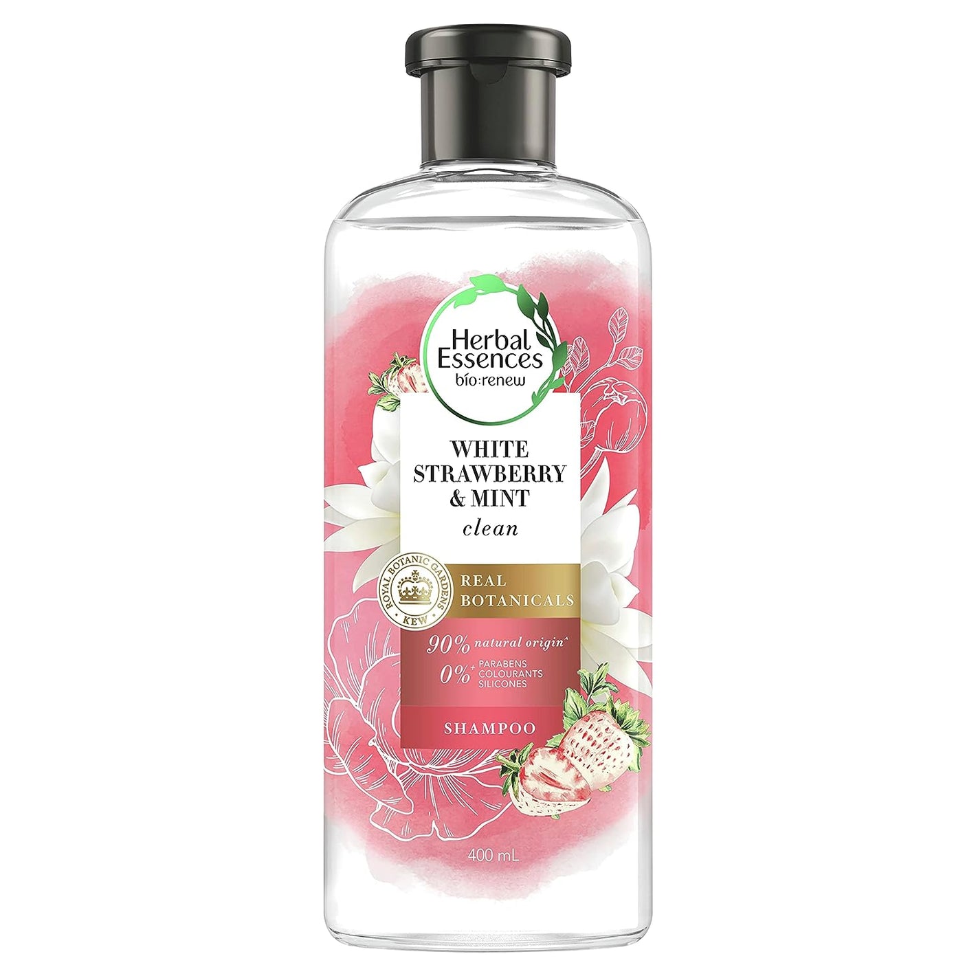 Herbal Essences Bio:Renew White Strawberry & Mint Clean Shampoo 400ml