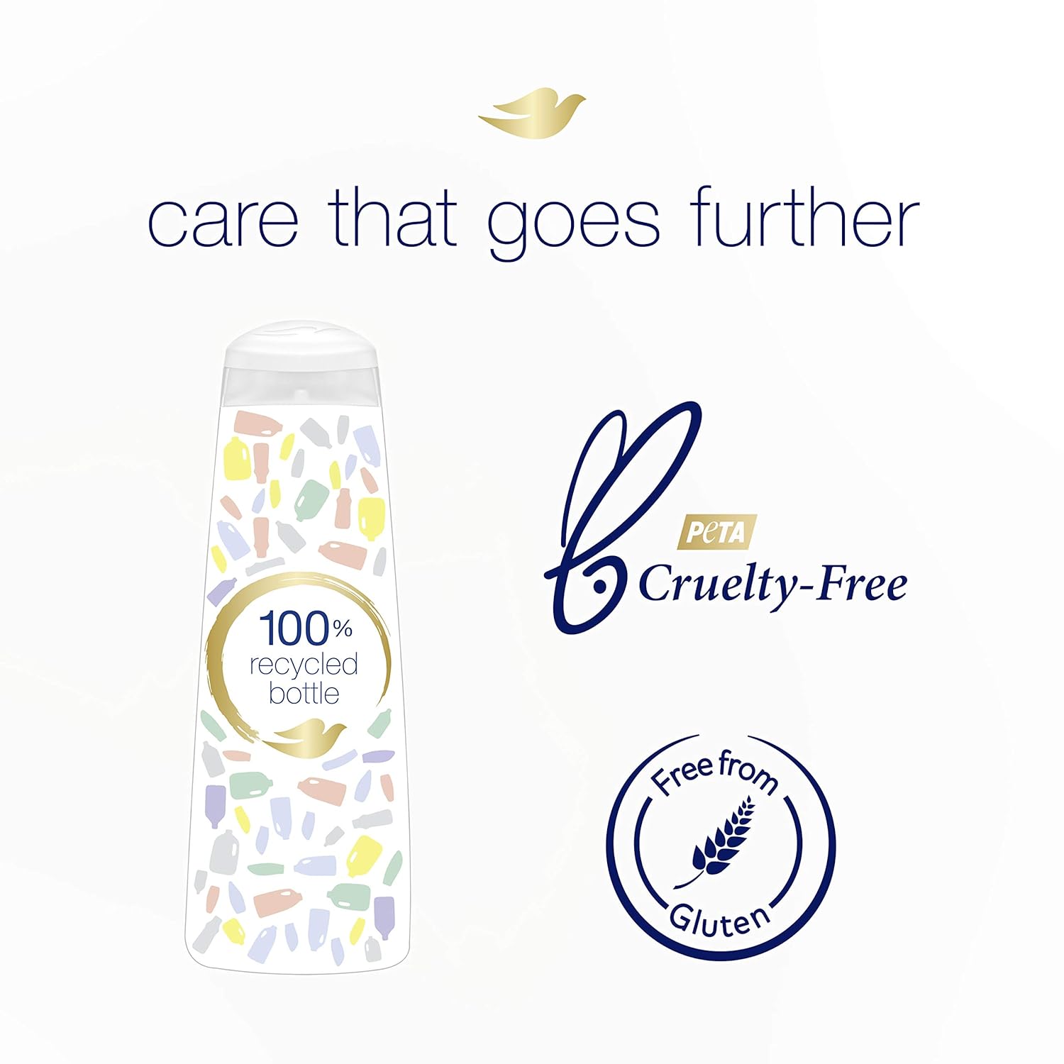 Dove Care & Protect Purify & Hydrate Shampoo 355ml,079400480293,
