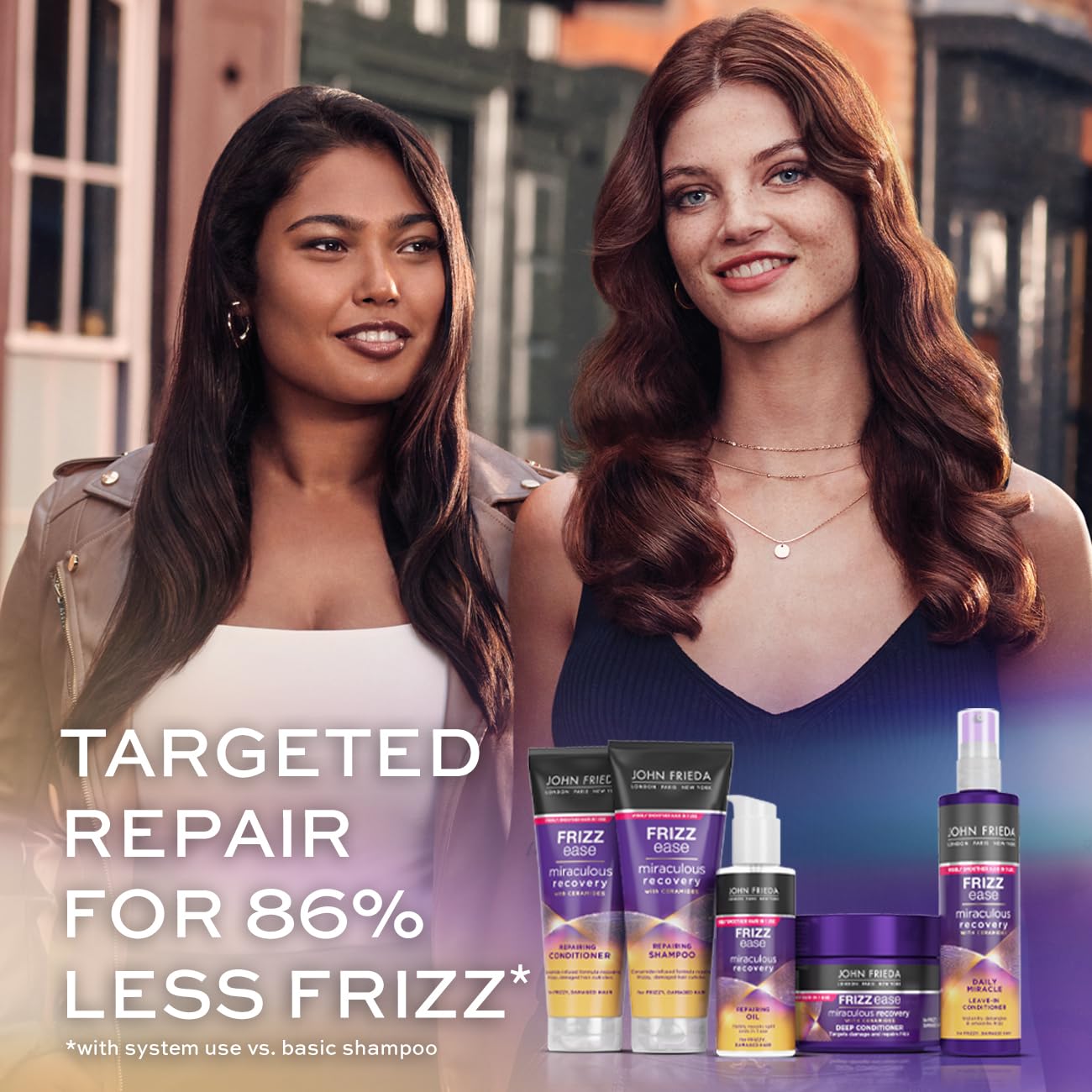 John Frieda Frizz Ease Miraculous Recovery Ceramides Repairing Conditioner 250ml,5037156210347