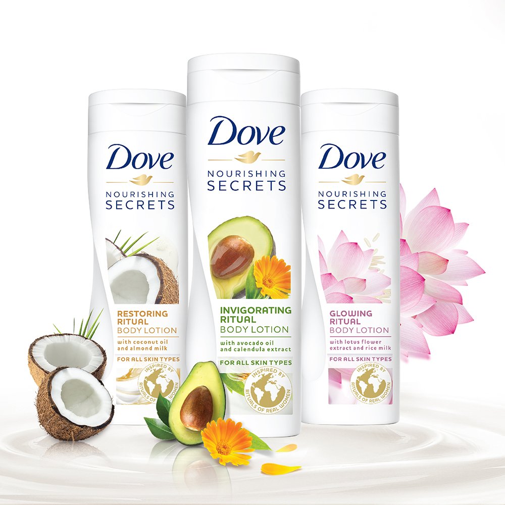 Dove Nourishing Secrets Invigorating Ritual Avocado Oil & Calendula Body Lotion 250ml,8710908777110,