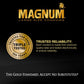 Trojan Magnum  Large Size XL Lubricated Latex Condoms 12 Count