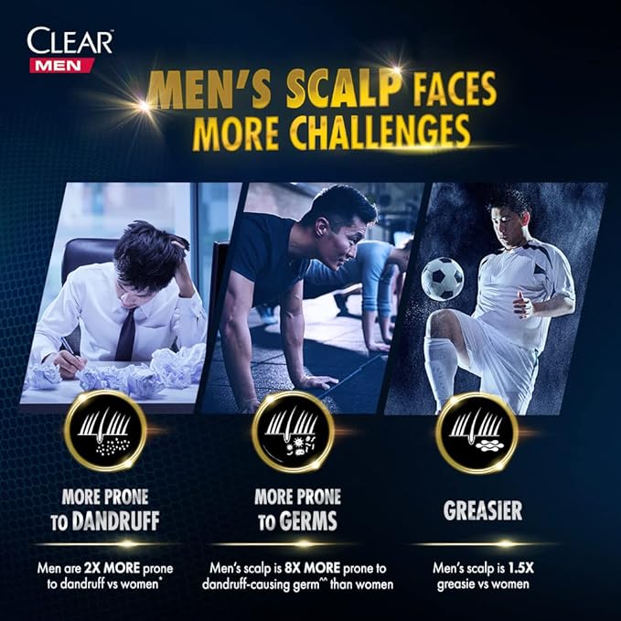 Clear Men Deep Cleanse Anti-Dandruff Shampoo 630ml,8851932397018,