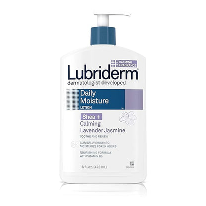 Lubriderm Daily Moisture Shea + Calming Lavender Jasmine Body Lotion 473ml