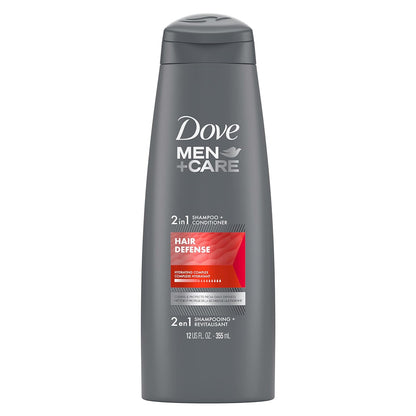 Dove Men +Care Hair Defense 2-In-1 Shampoo + Conditioner 355ml,079400479907,
