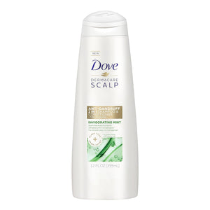 Dove DermaCare Scalp Invigorating Mint Anti-Dandruff 2-In-1 Shampoo & Conditioner 335ml,079400678904,