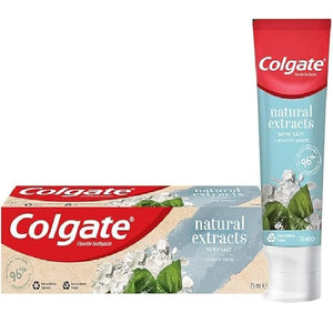 Colgate Natural Extracts Salt + Radiant White Toothpaste 75ml