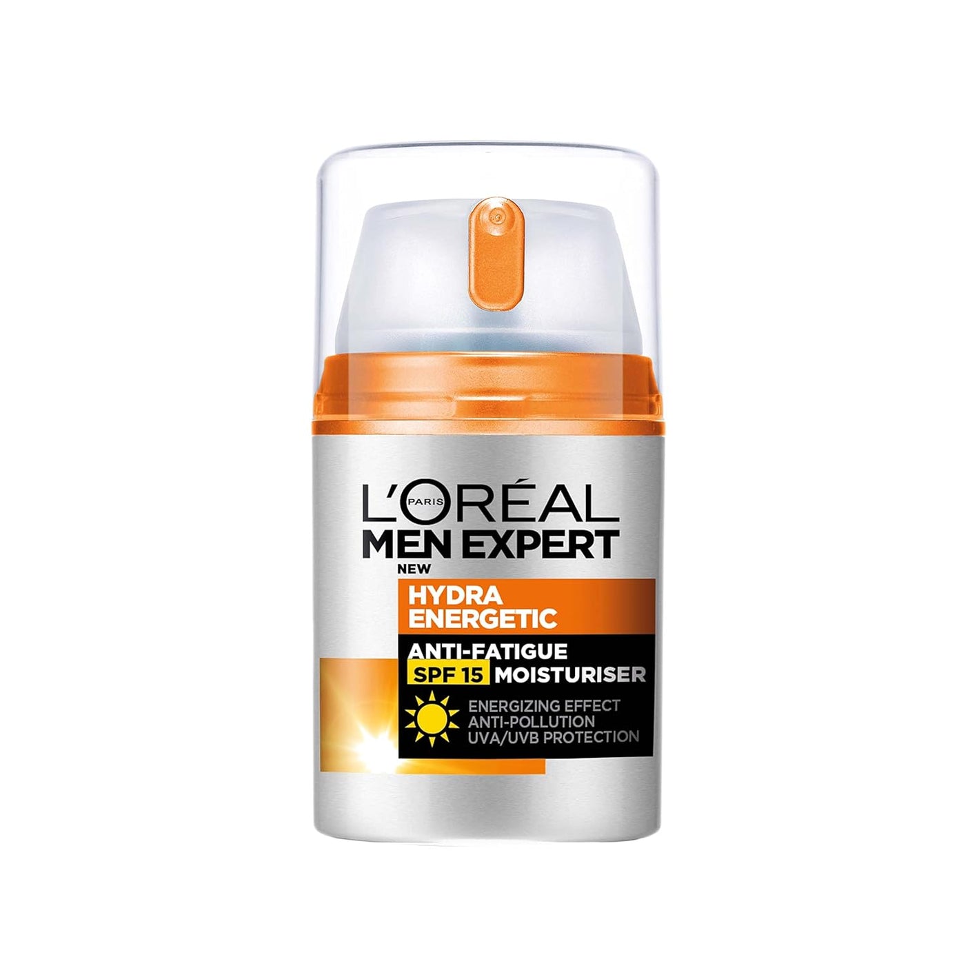 L'Oreal Paris Men Expert Hydra Energetic Anti-Fatigue SPF 15 Moisturiser 50ml,3600524041694