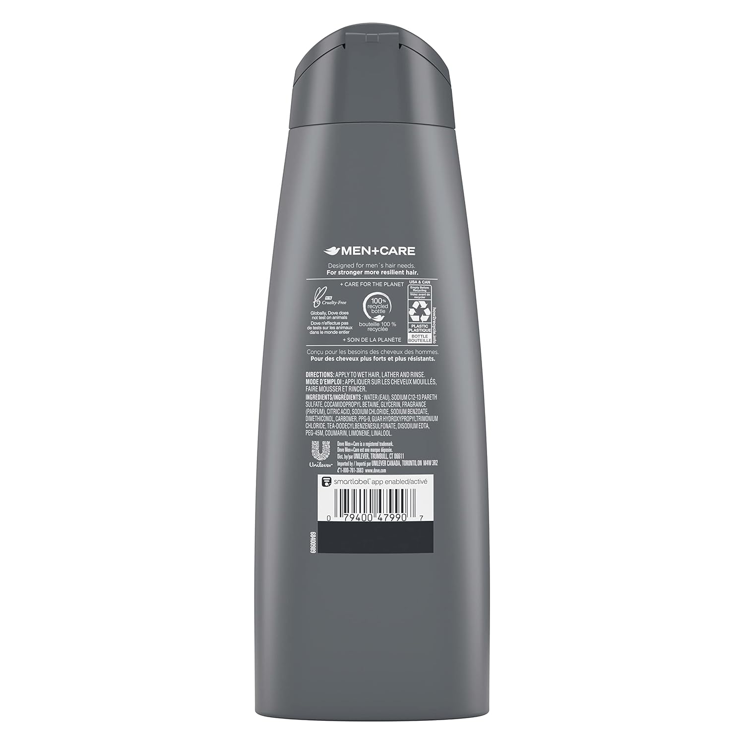 Dove Men +Care Hair Defense 2-In-1 Shampoo + Conditioner 355ml,079400479907,