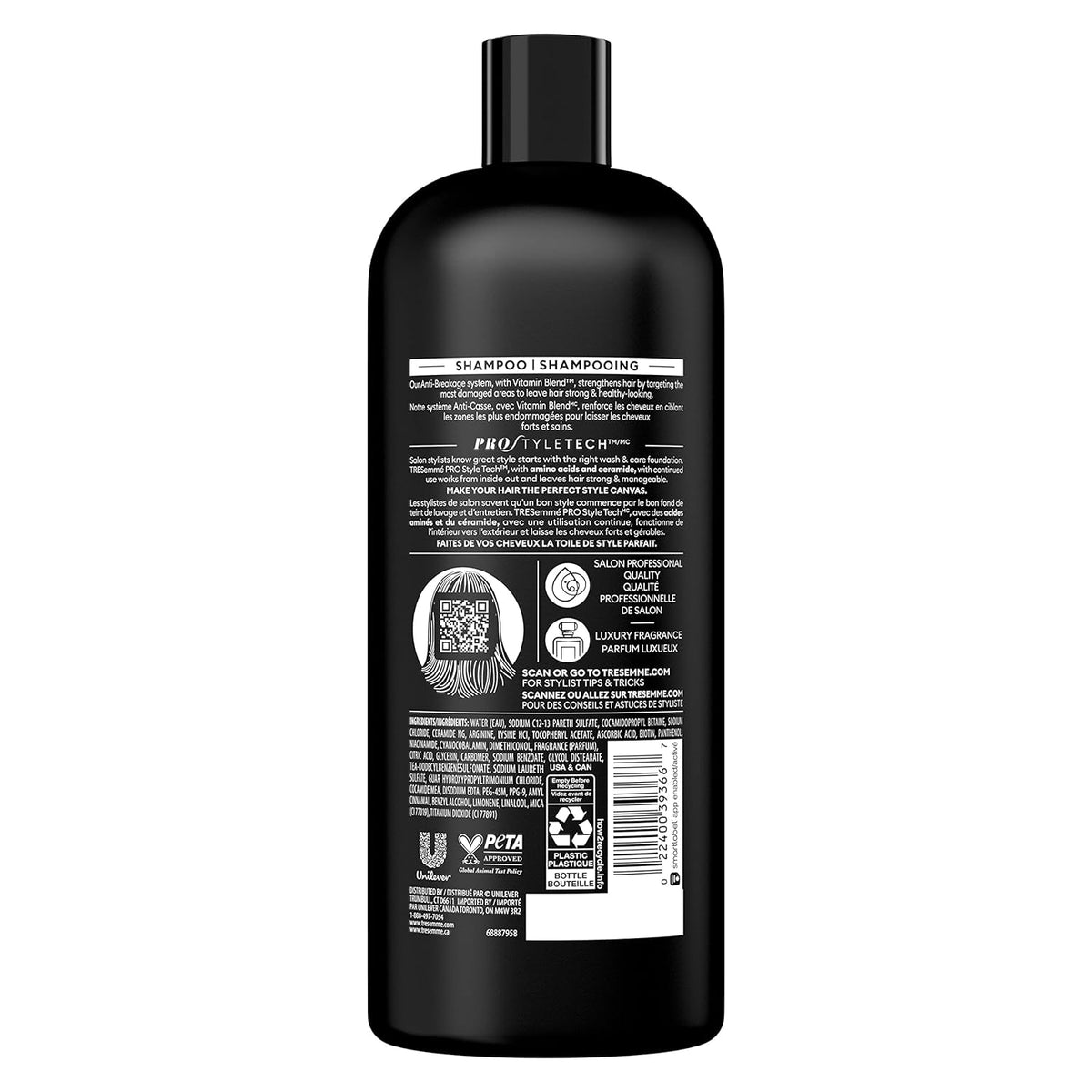 Tresemme Anti-Breakage Vitamin Blend Shampoo 828ml,022400393667