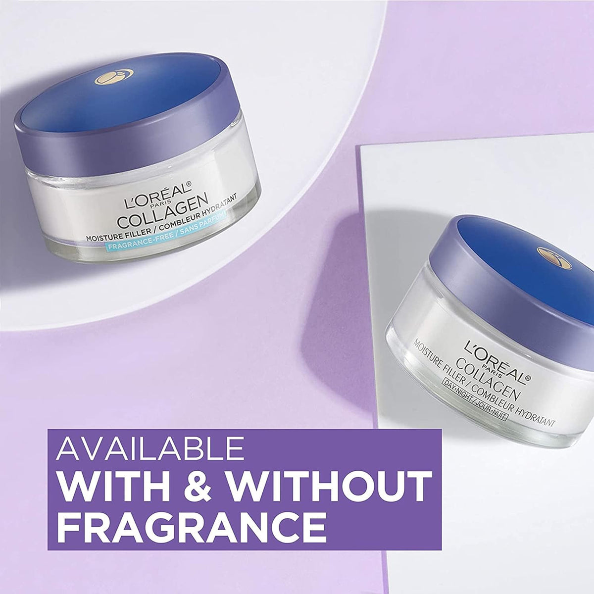 L'Oreal Paris Collagen Moisture Filler Daily Moisturizer Day & Night Cream 50ml,071249152874,