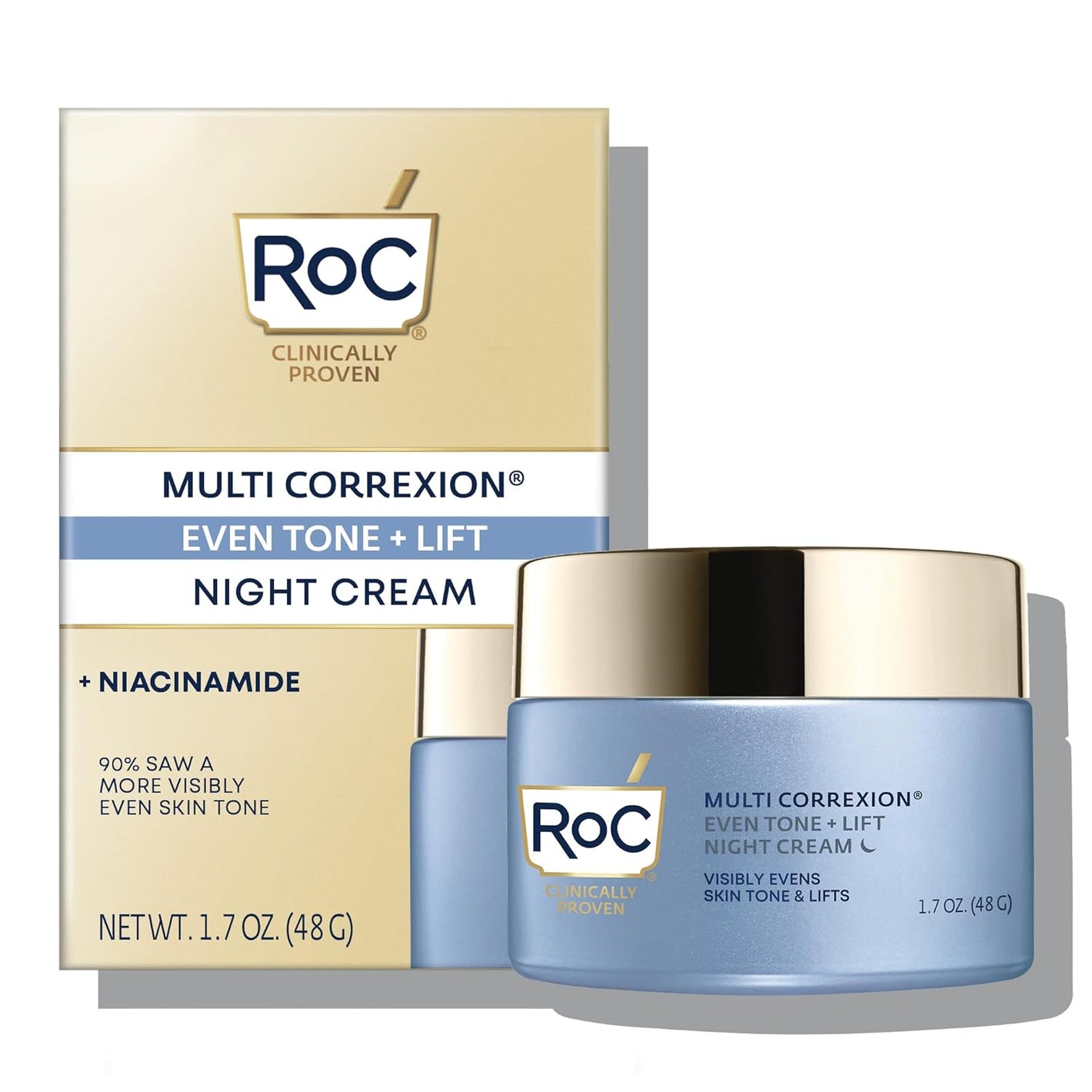 ROC Multi Correxion Even Tone + Lift + Niacinamide Night Cream 48g