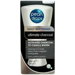Pearl Drops Daily Whitening Ultimate Activated Charcoal To Clean & Whiten Toothpaste 50ml,5010724533406,